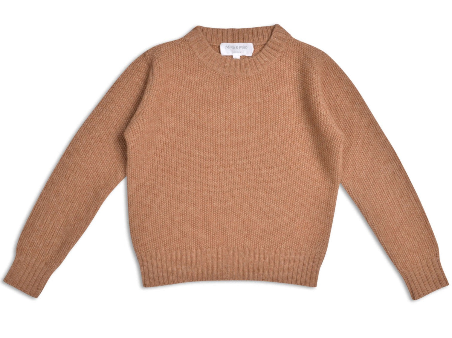 Moss Stitch Jumper | cashmere/merino