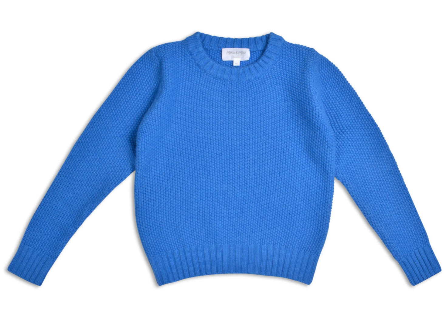 Moss Stitch Jumper | cashmere/merino