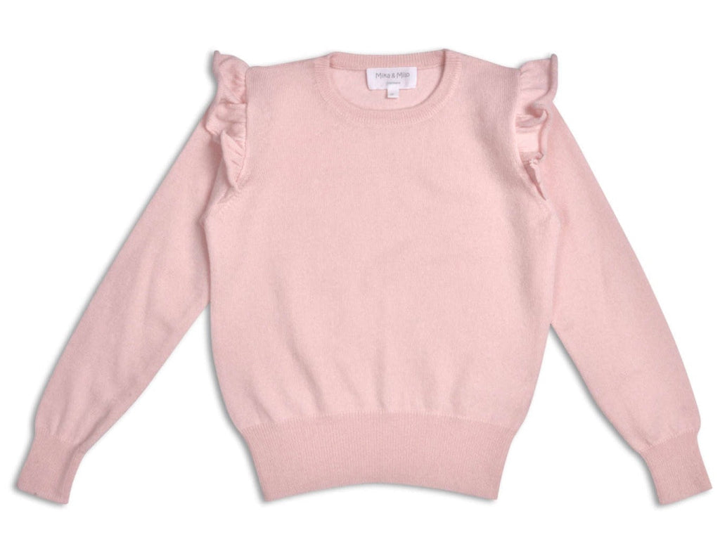 Frilled Jumper | cashmere/merino
