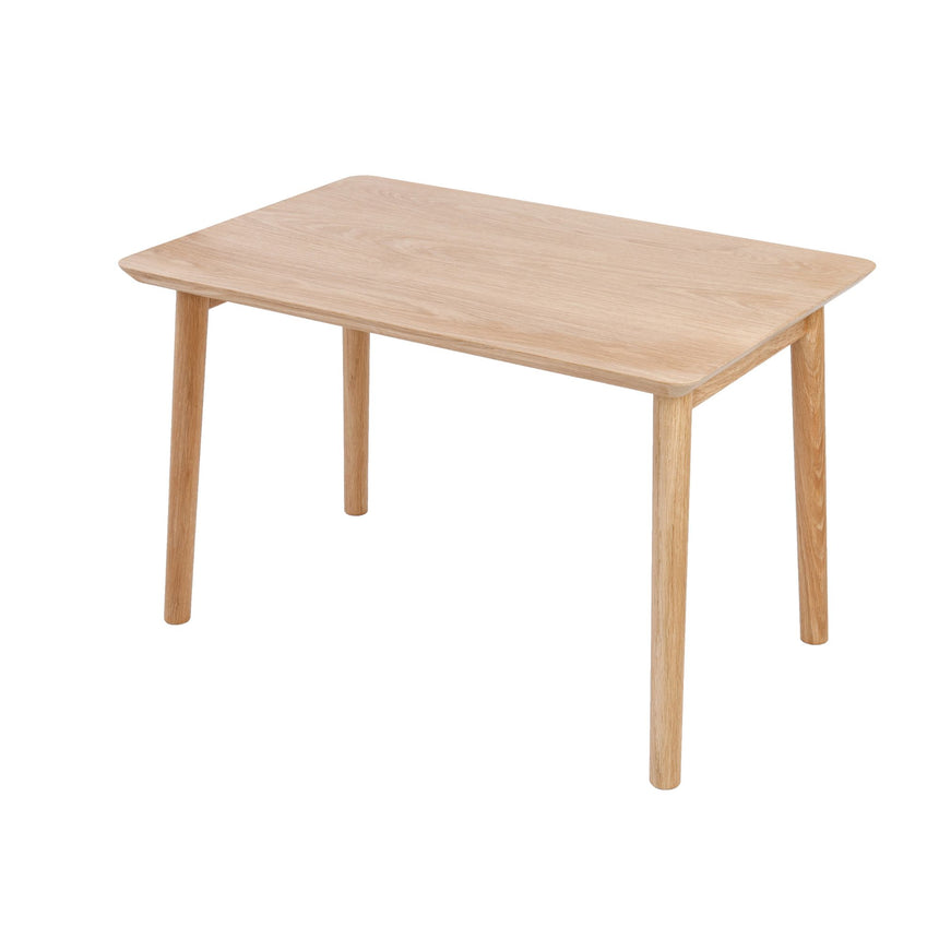 Curve Lab small desk in oak