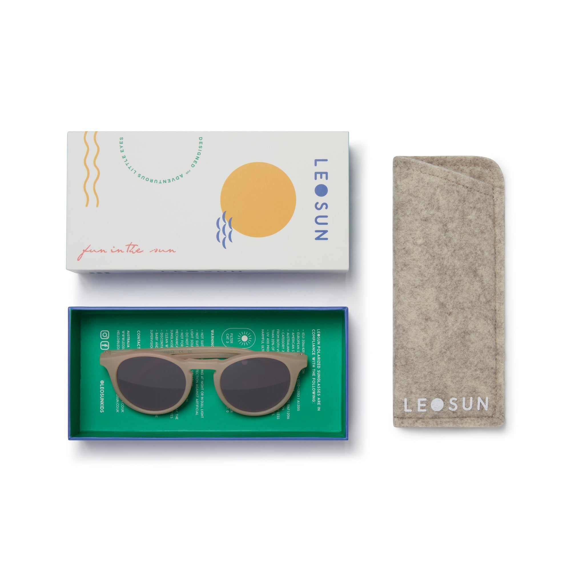 Kids Sunglasses 3+ years - Casey | Dusty Pink