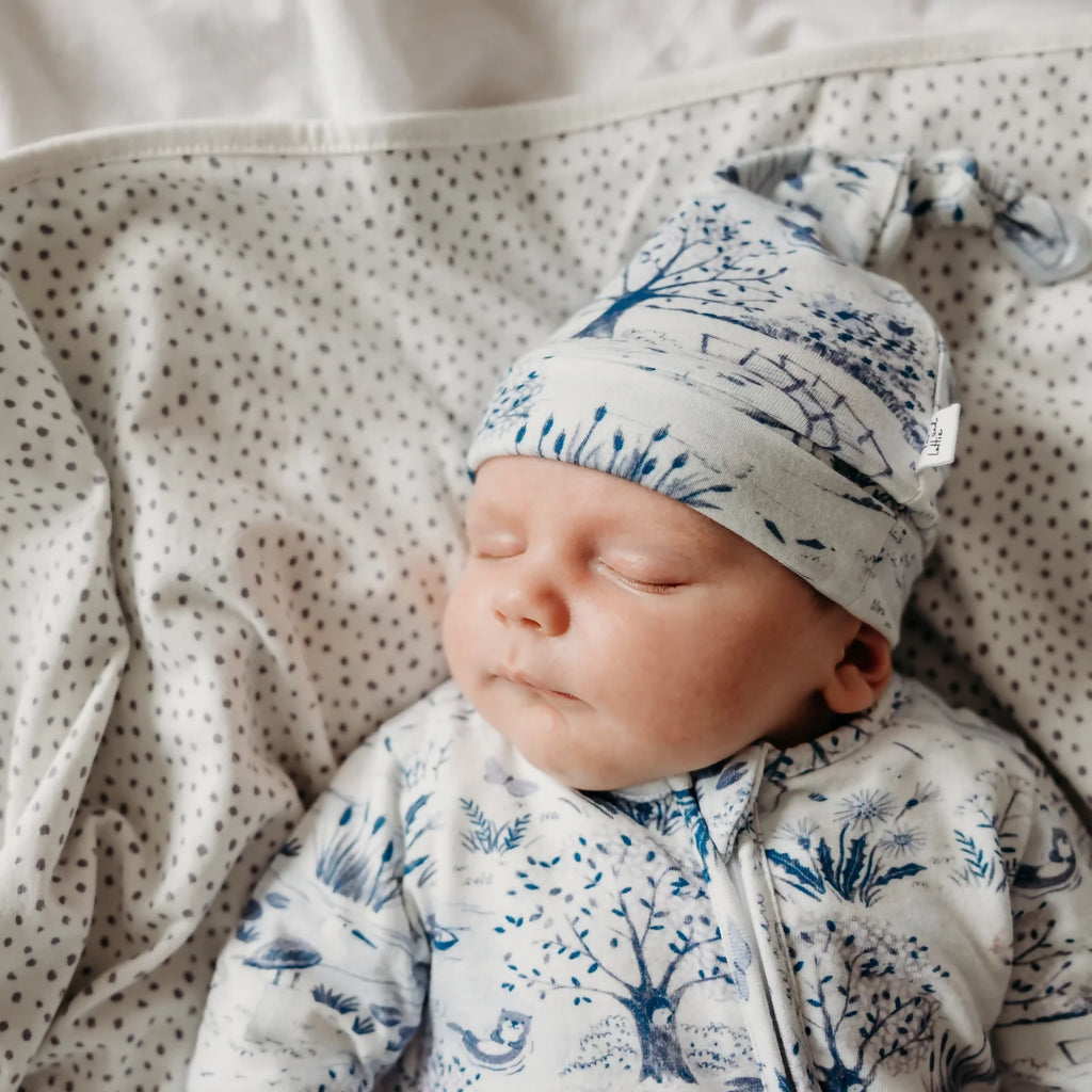 Natural organic cotton baby hat for newborn baby uk