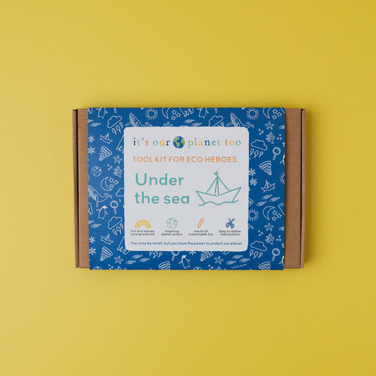 UNDER THE SEA - Children’s eco activity kit (Age 5+)