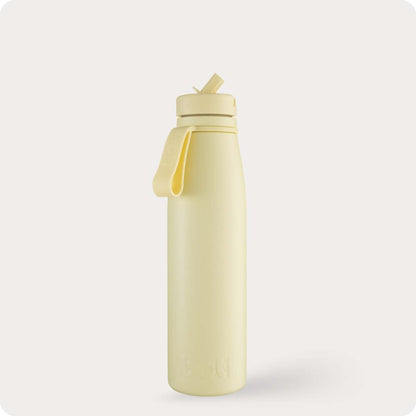 Eco kids bottle: 500ml Stainless Steel Insulated Bottle With Straw | Evolution V2 | BOTL | One Green Bottle UK