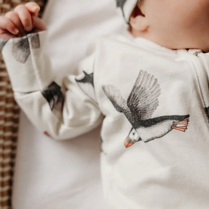 Natural organic cotton sleepsuits for baby uk