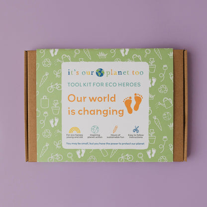 OUR WORLD IS CHANGING - Children’s eco activity kit (Age 5+) — Montessori wooden toy UK | KIDDYKIND