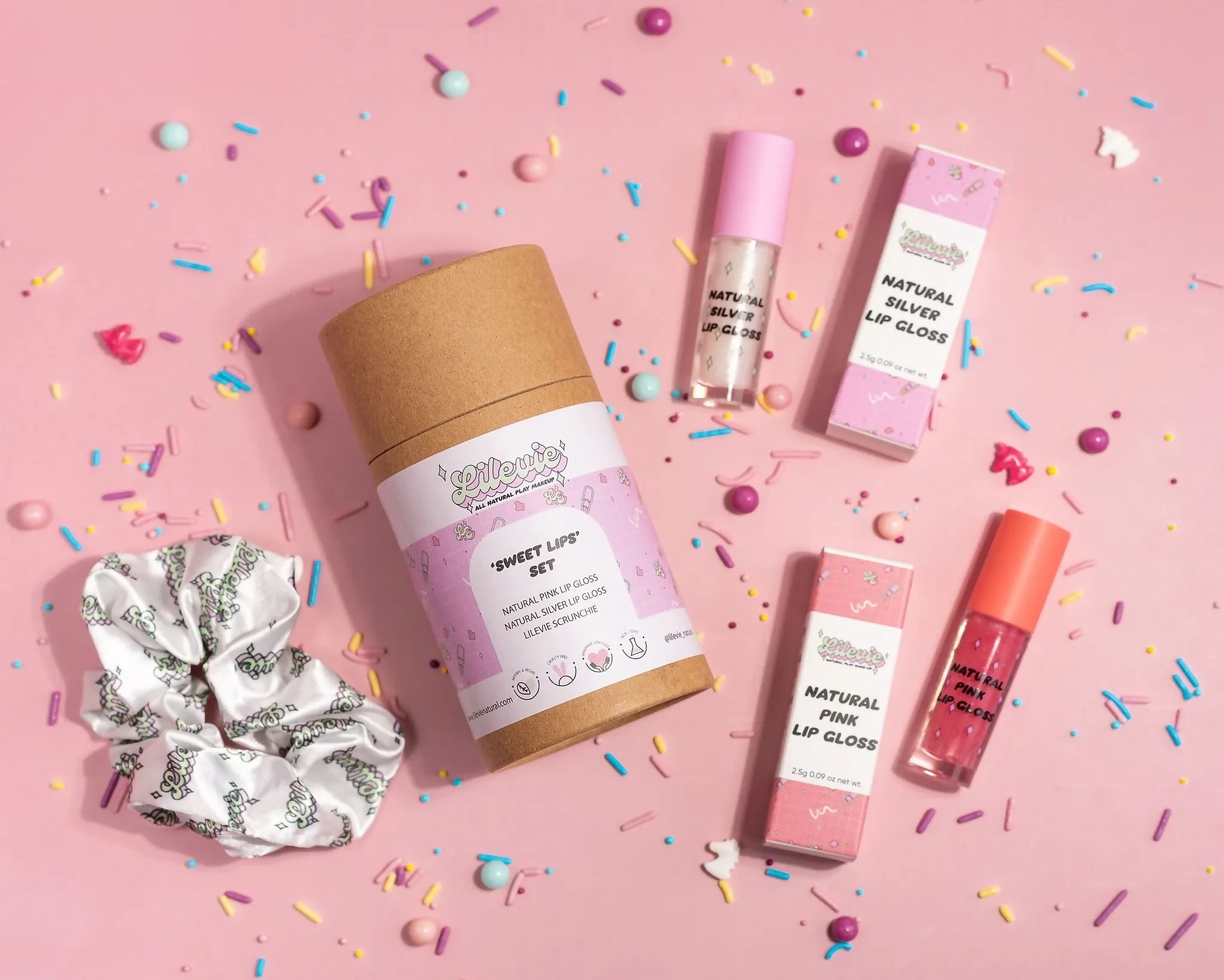 Natural Play Make Up Set - 'Sweet Lips'