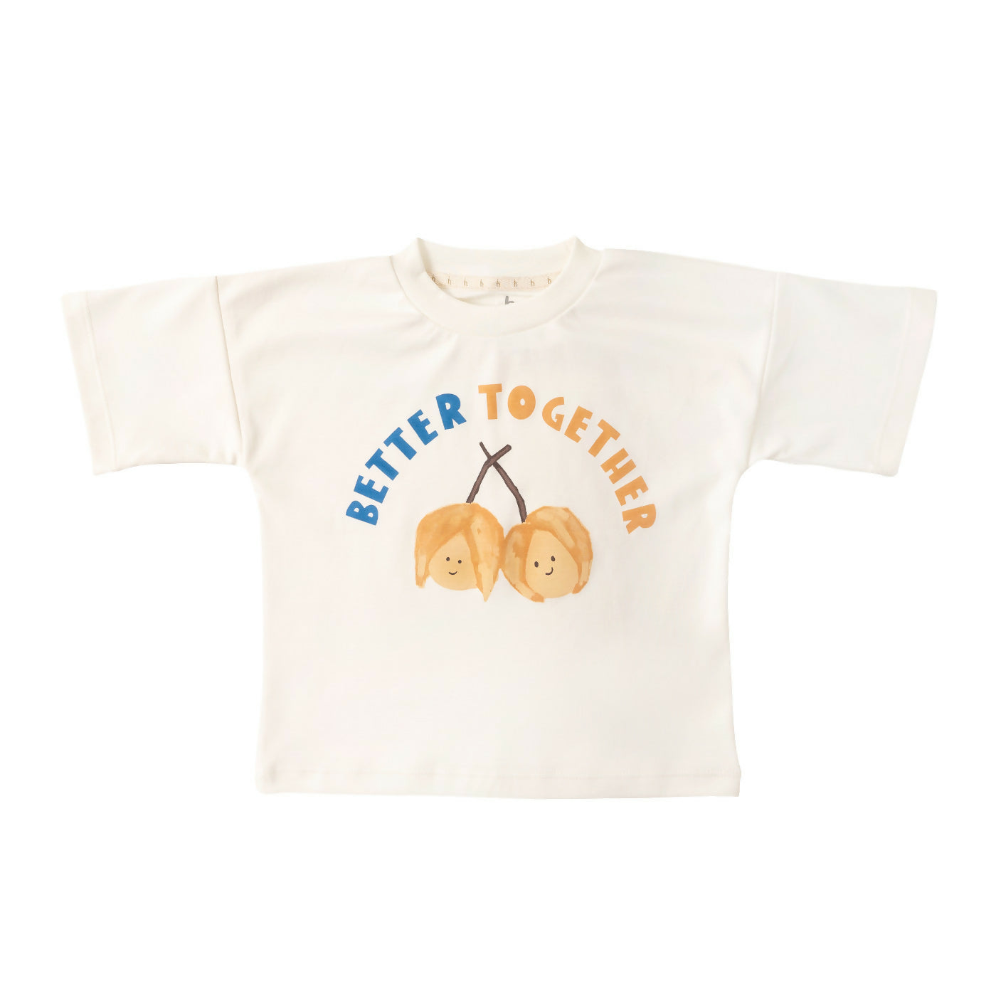 organic cotton kids t-shirt with words better together from the best sustainable kids brands