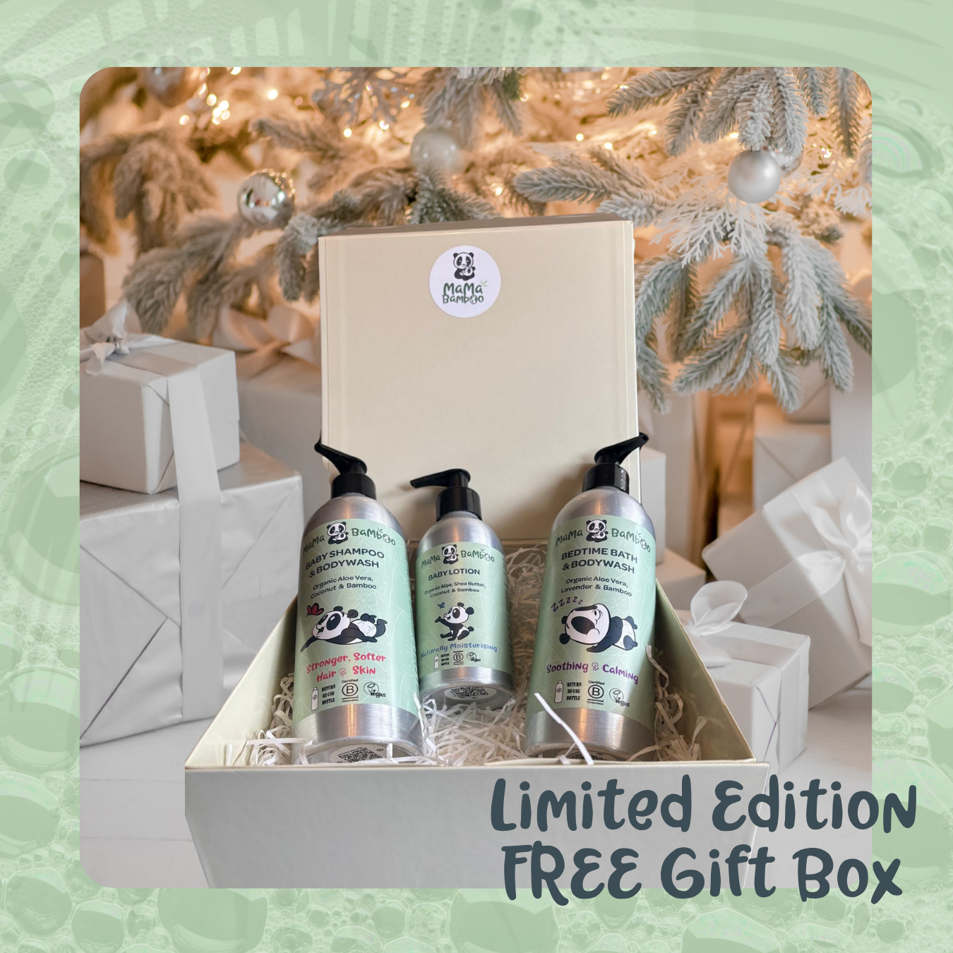 Organic Bathtime Gift Set | organic baby sleepwear UK — KIDDYKIND