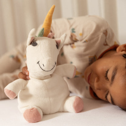 Unicorn Teddy by Pure Earth Collection, organic cotton, vetted by KIDDYKIND