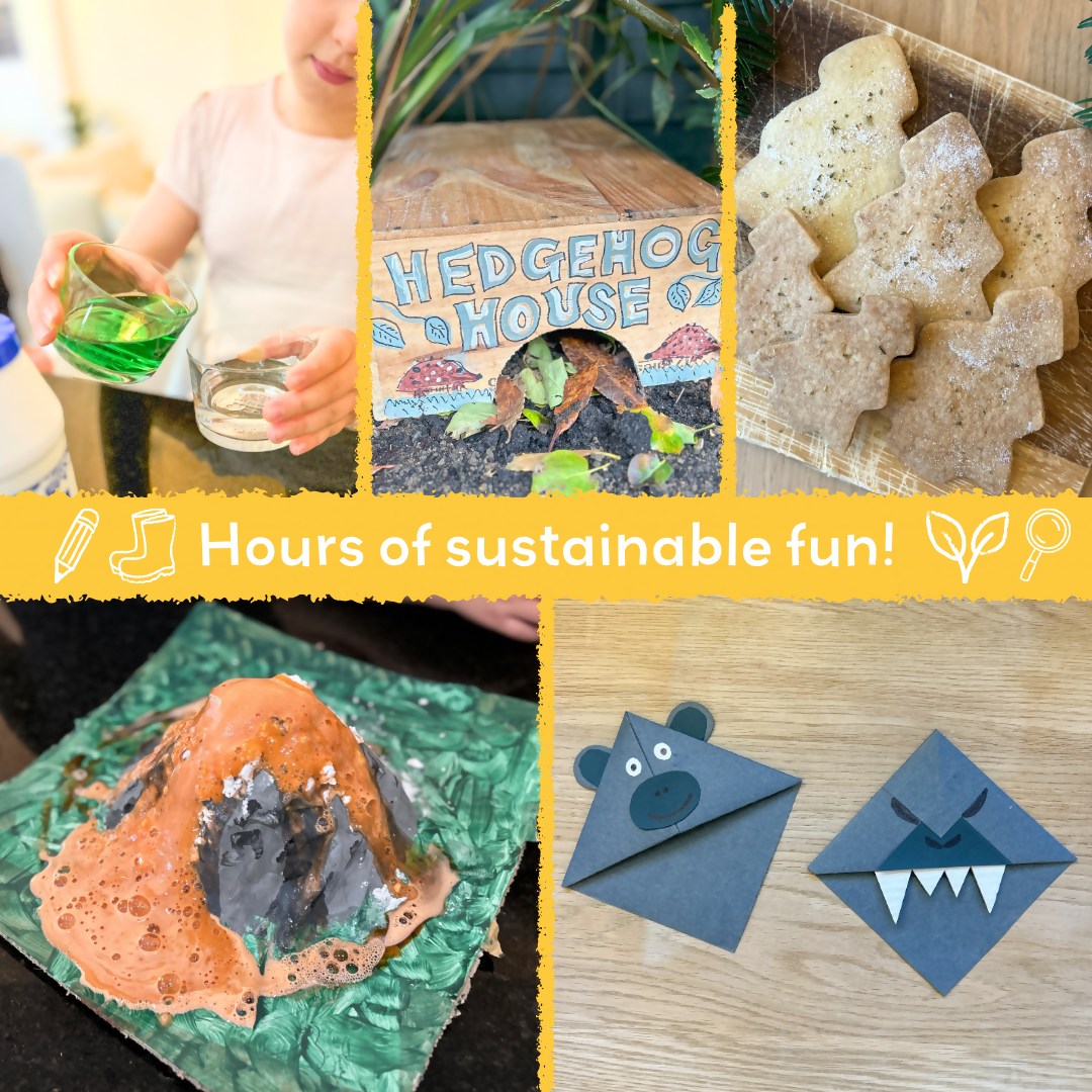 MYSTICAL MOUNTAIN GORILLAS - Children’s eco activity kit (Age 5+) | natural wooden toy for toddlers UK