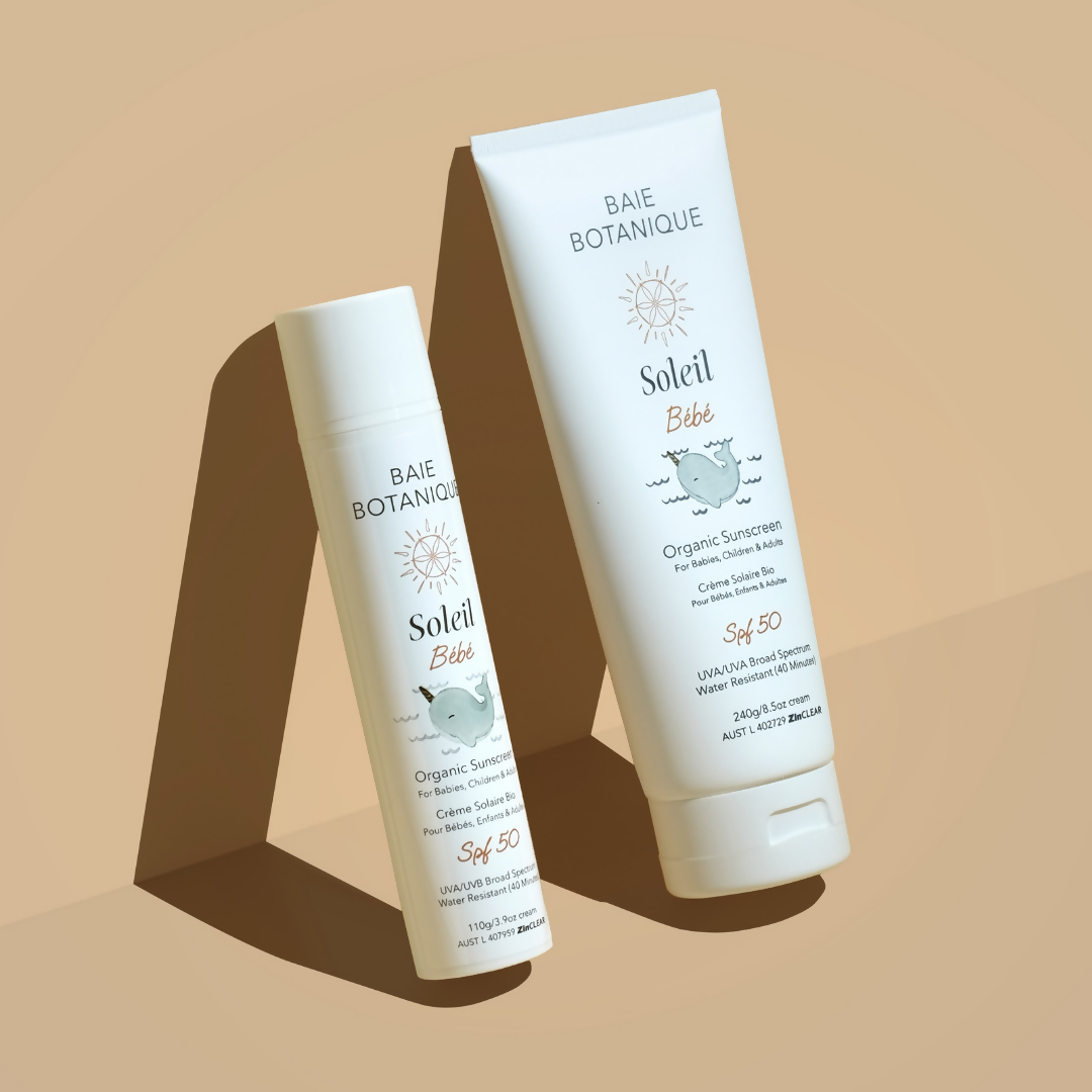 Organic Baby Sunscreen - Soleil Bebe
