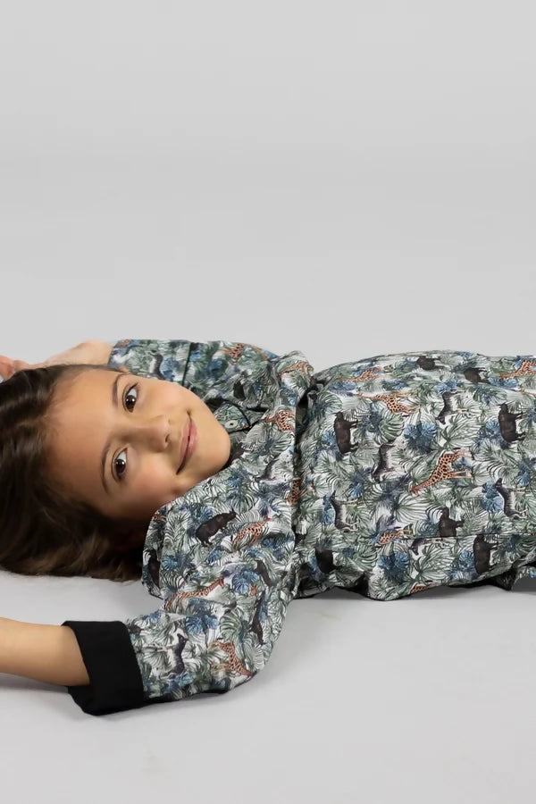 The Jungle Maze - Organic Cotton Kids Pyjamas