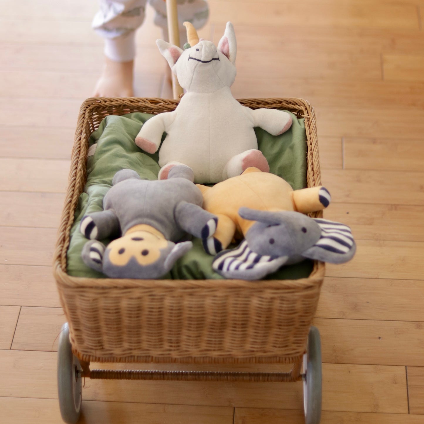 Unicorn Teddy by Pure Earth Collection, organic cotton, vetted by KIDDYKIND