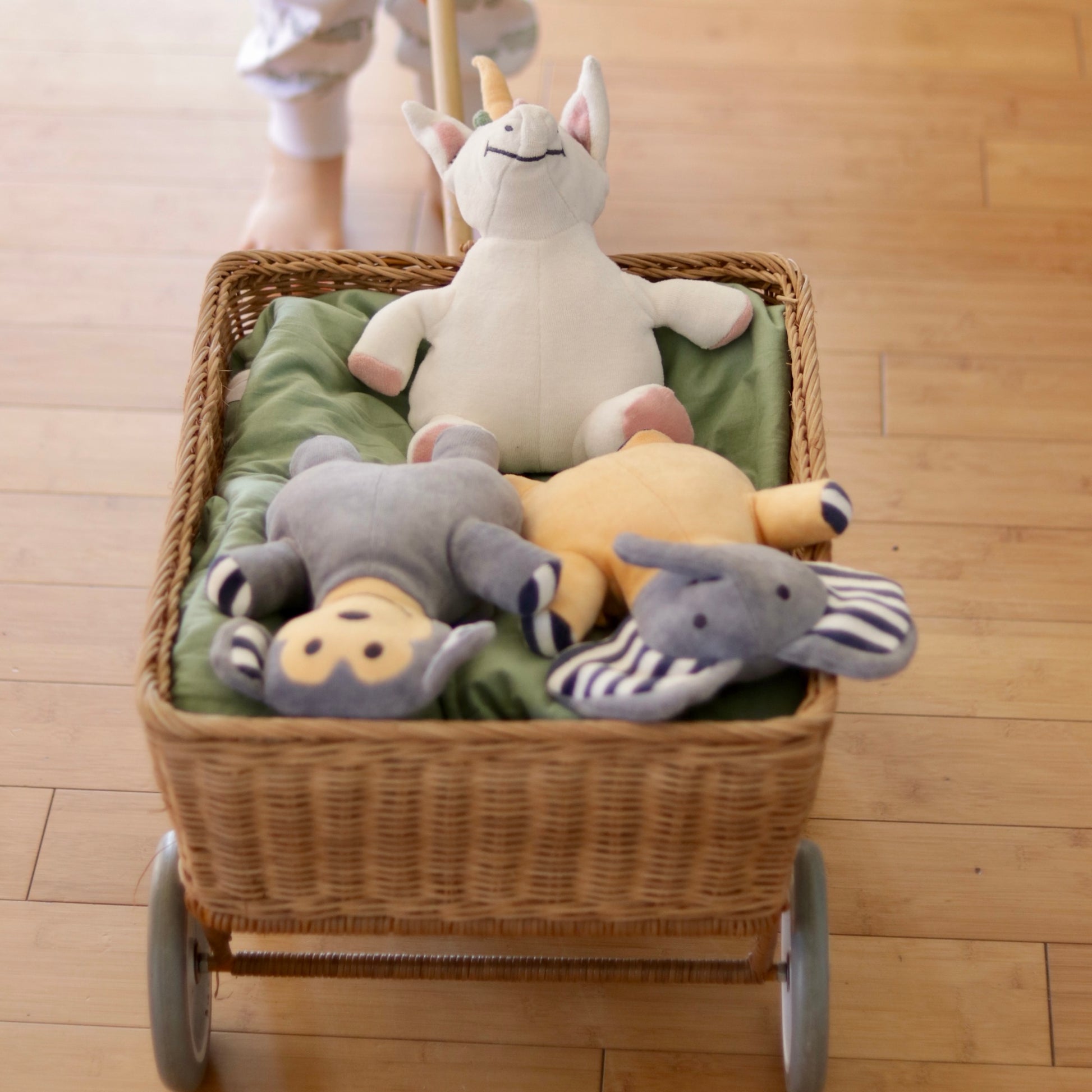 Unicorn Teddy by Pure Earth Collection, organic cotton, vetted by KIDDYKIND