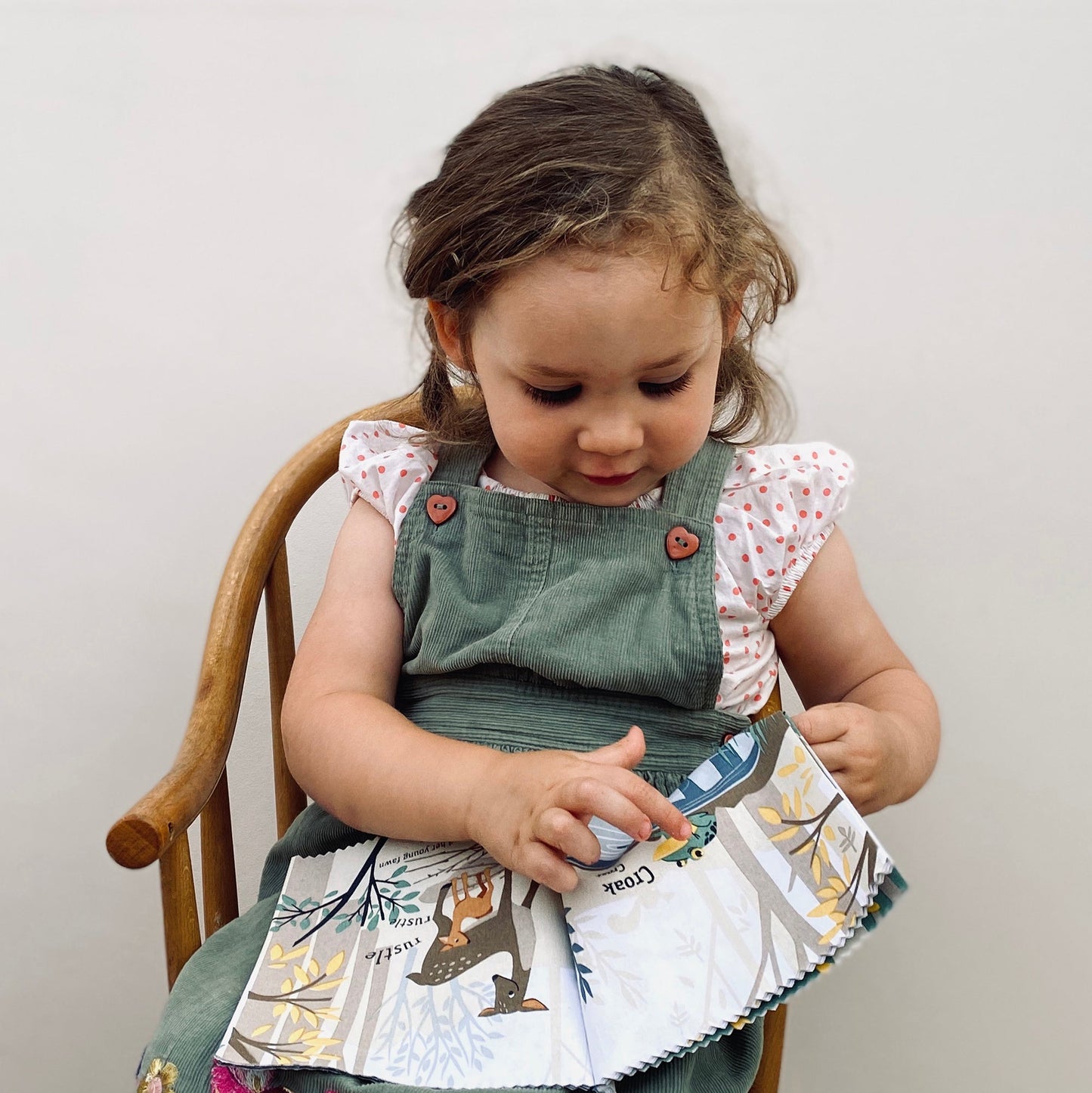 Sustainable Montessori toy: The Woodland Hush Rag Book | KIDDYKIND