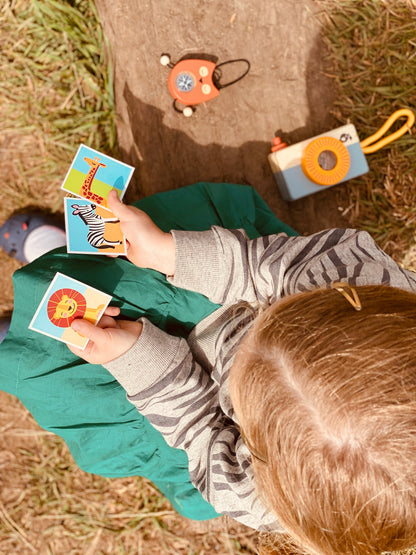 Safari Adventure | natural wooden toy for toddlers UK