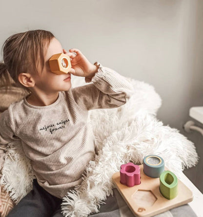 Visual Sensory Tray — Montessori wooden toy UK | KIDDYKIND
