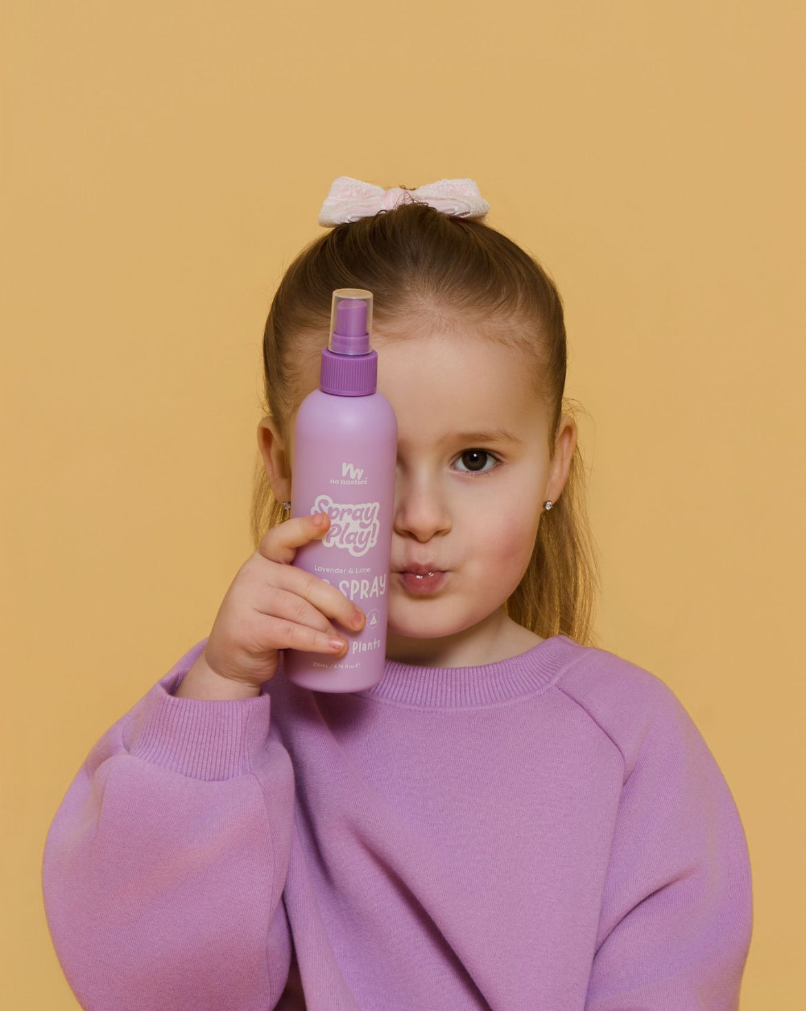 Alcohol-Free Kids Hair Spray – Lavender & Lime, 200ml