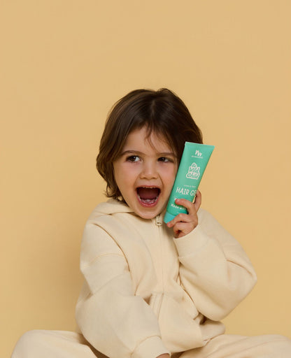 Plant-Based Kids Hair Gel – Lime & Mint, 125ml