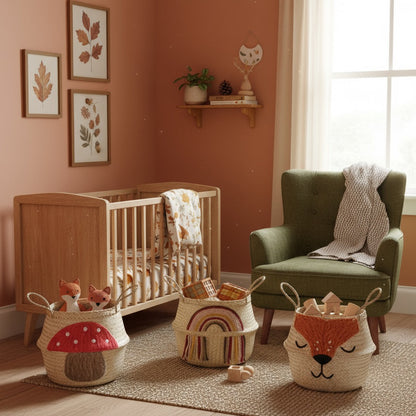 Toadstool basket - large