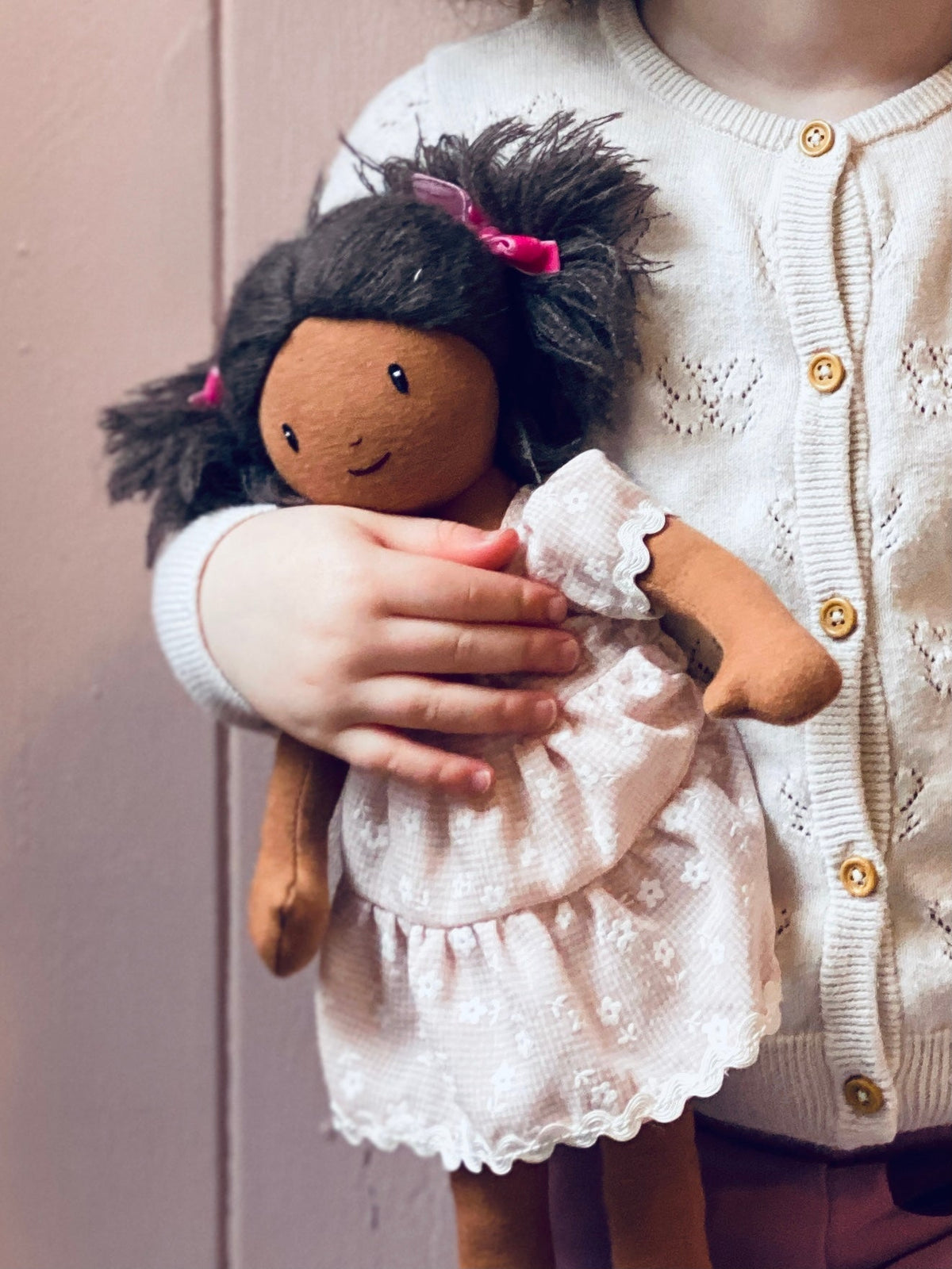 Mia Pink Rag Doll