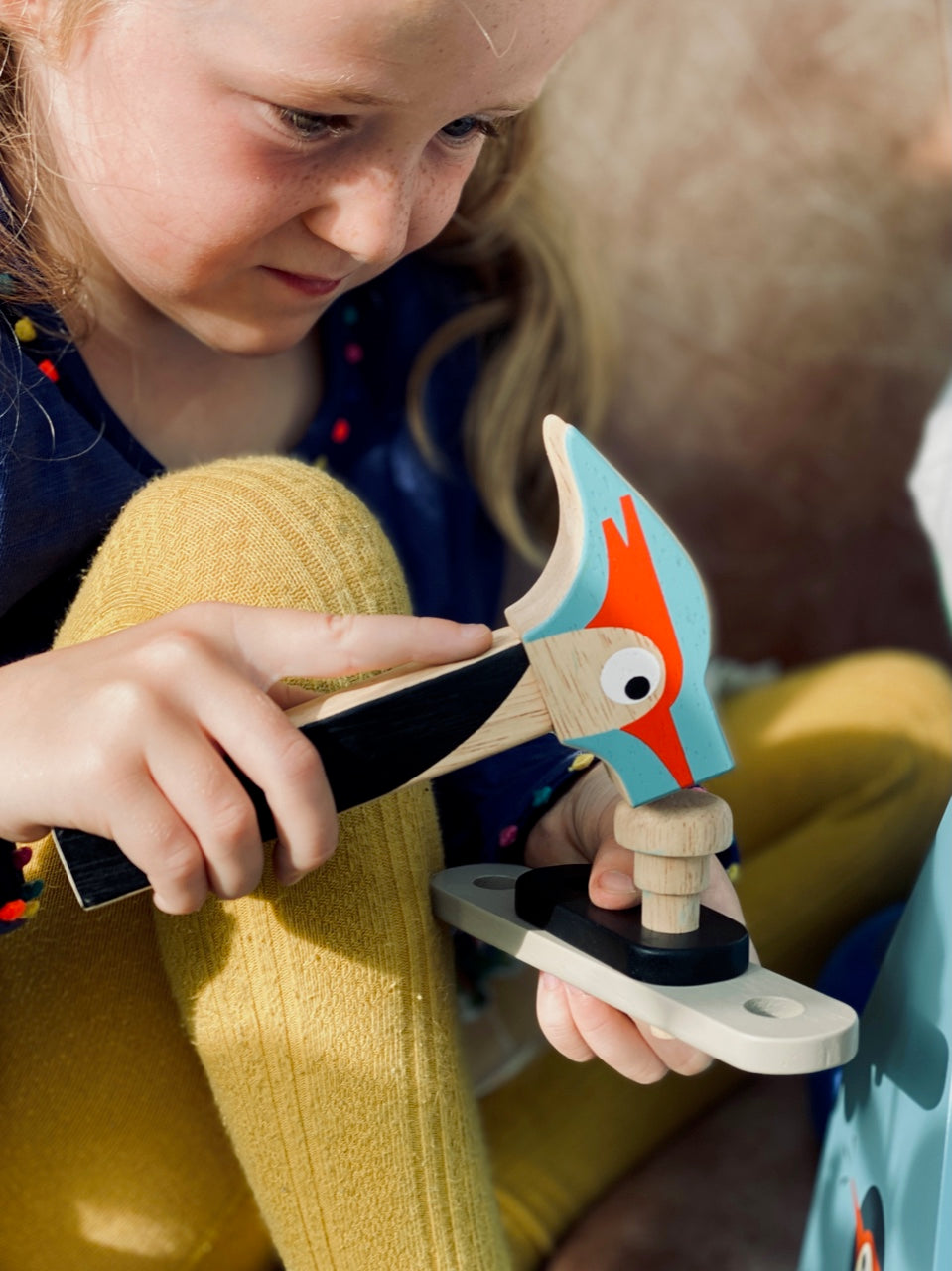 Sustainable Montessori toy: Tap Tap Tool Box | KIDDYKIND