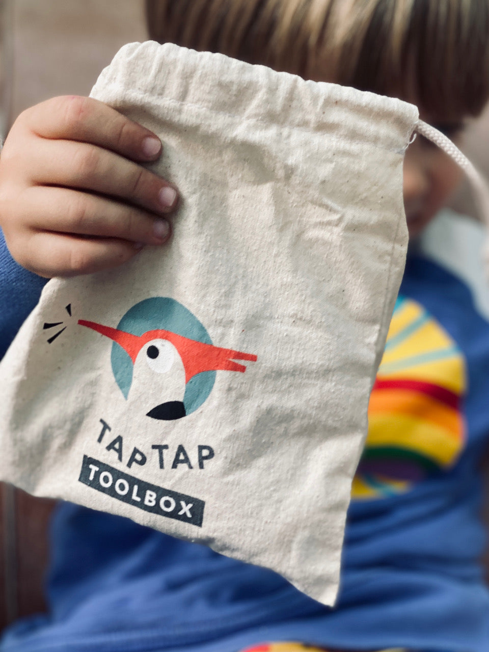 Sustainable Montessori toy: Tap Tap Tool Box | KIDDYKIND