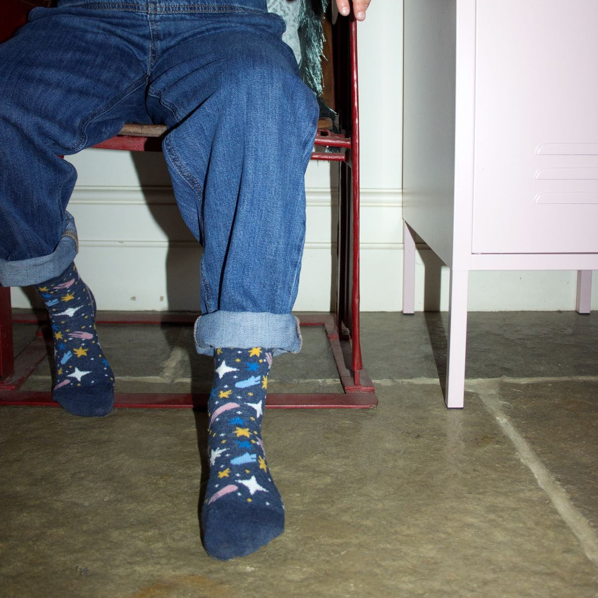 3 Pack Stars Kids Sustainable Cotton Fashion Ankle Socks for Boys and Girls