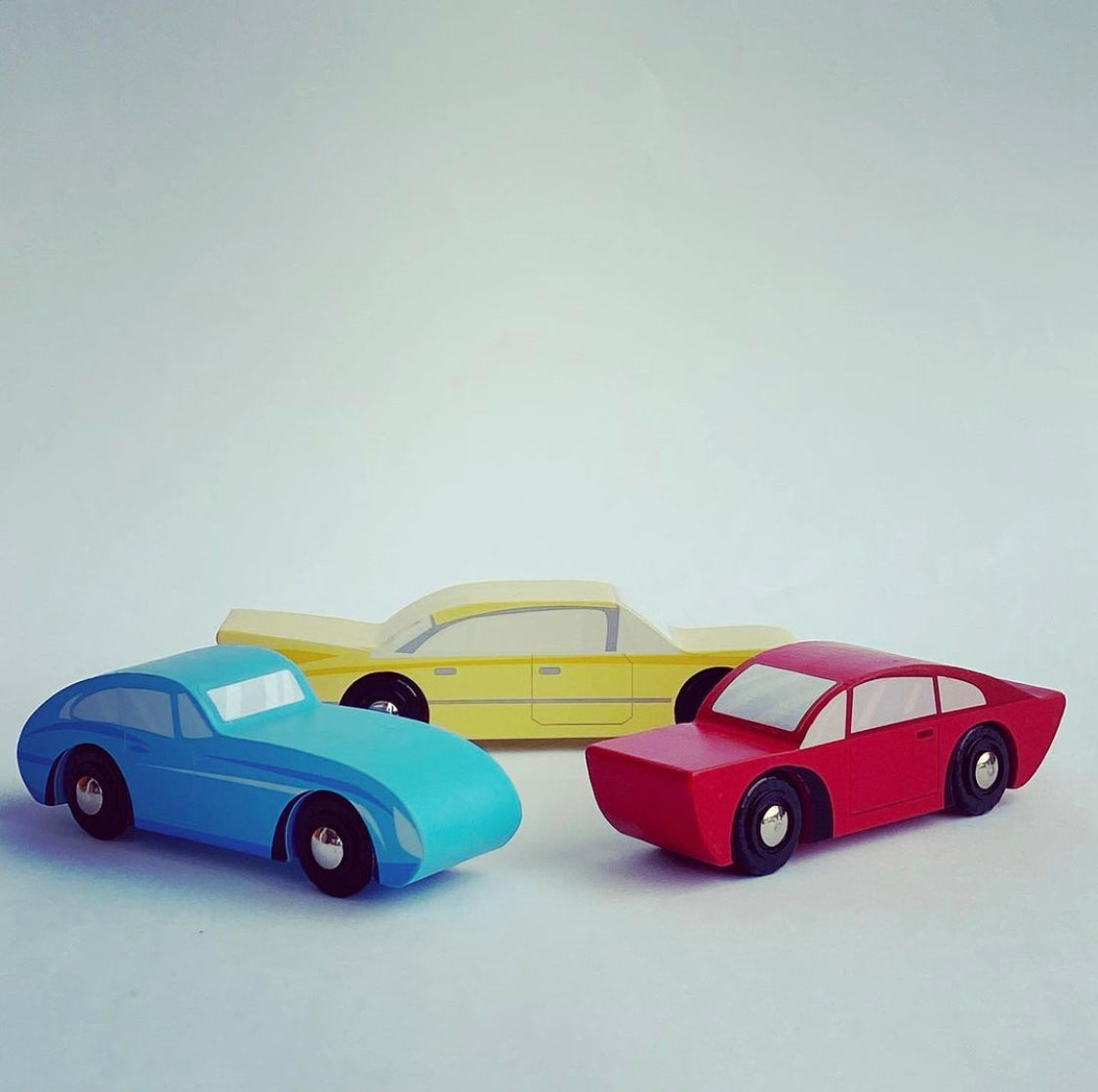 Retro Cars | open-ended wooden toy for kids UK