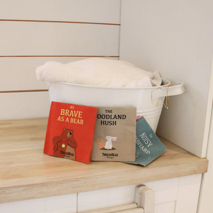 The Noisy Farmyard Rag Book | sustainable organic baby UK