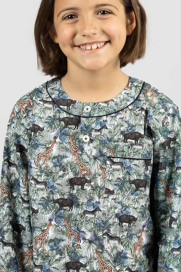 The Jungle Maze - Organic Cotton Kids Pyjamas