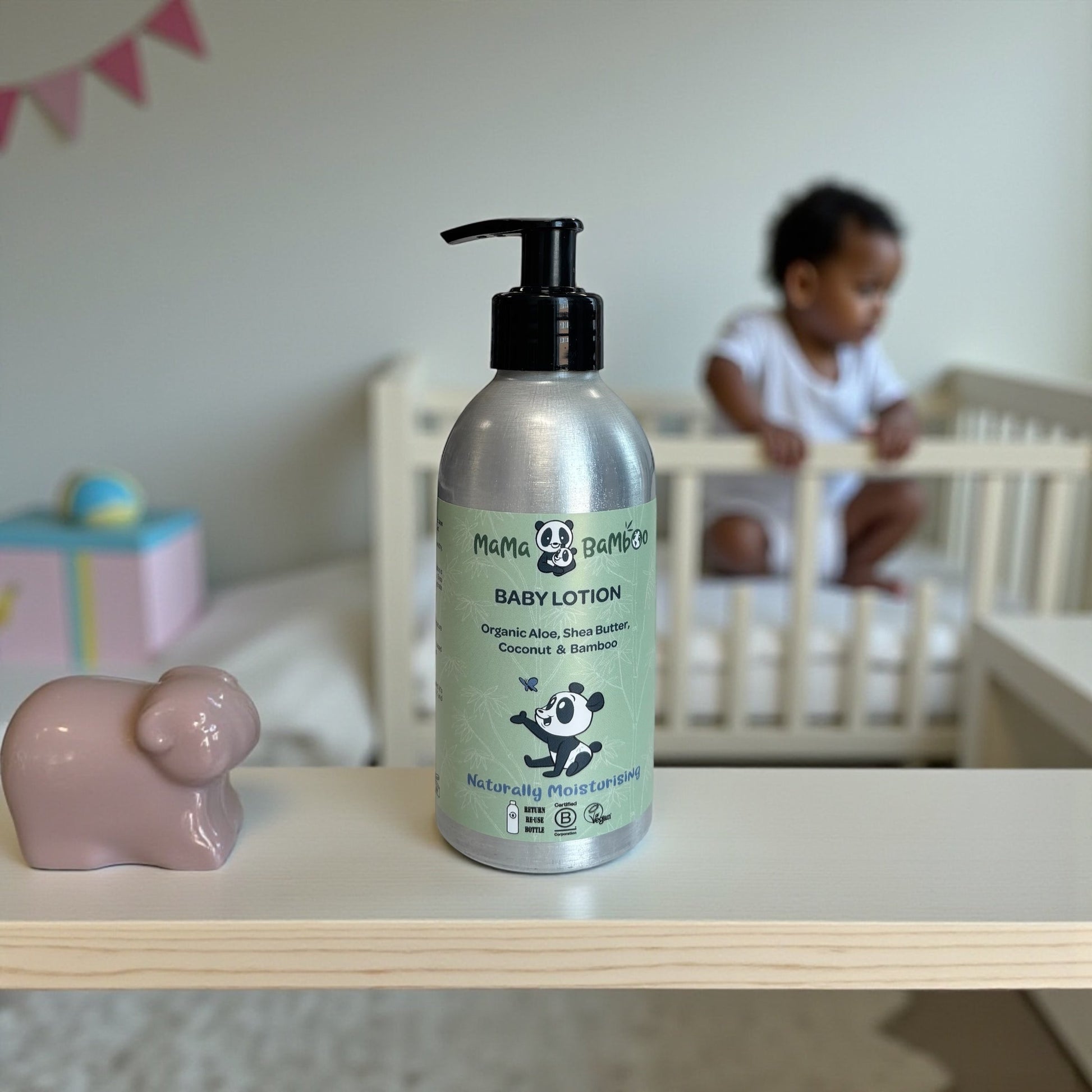 Organic baby bedding: Organic Aloe Vera and Silica-Rich Bamboo Babycare | KIDDYKIND