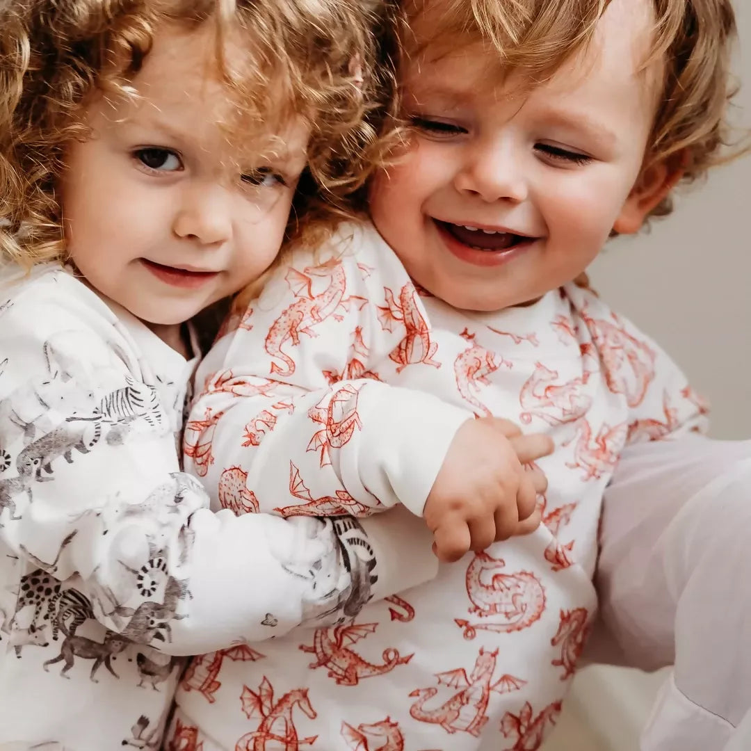 Natural organic cotton toddler pyjamas uk, kids premium sleepwear brand uk