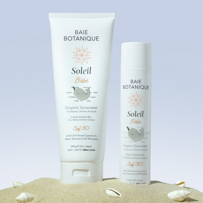 Organic Baby Sunscreen - Soleil Bebe