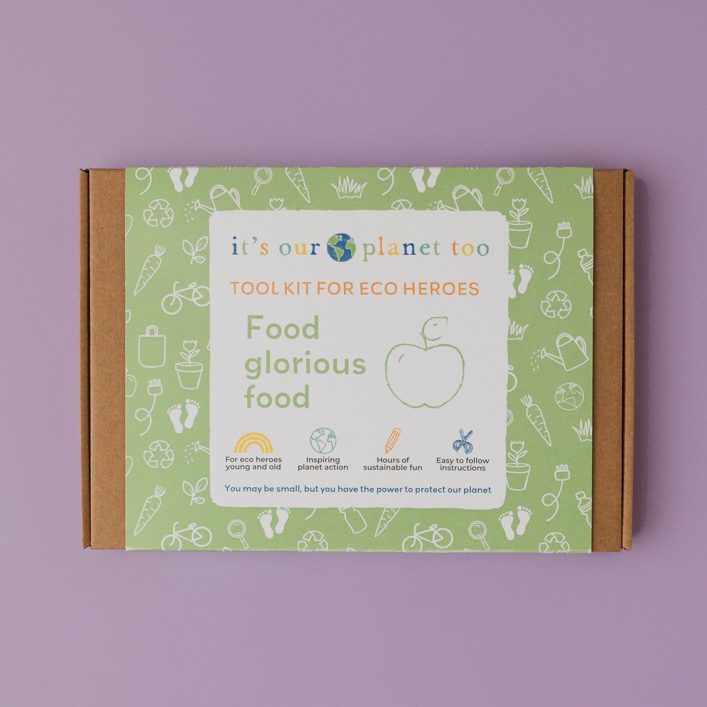 FOOD GLORIOUS FOOD - Children’s eco activity kit (Age 5+) — Montessori wooden toy UK | KIDDYKIND
