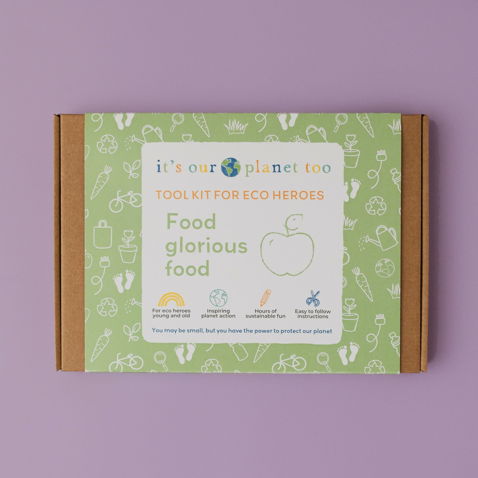 FOOD GLORIOUS FOOD - Children’s eco activity kit (Age 5+) — Montessori wooden toy UK | KIDDYKIND