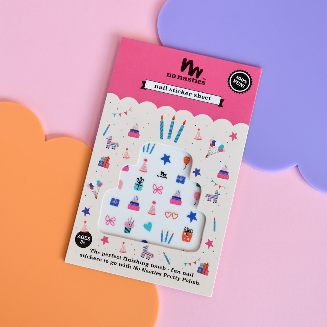 Colourful Kids Nail Sticker Set – Pack of 5
