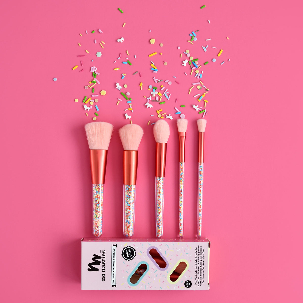 Twinkle Sprinkle Kids Makeup Brush Set