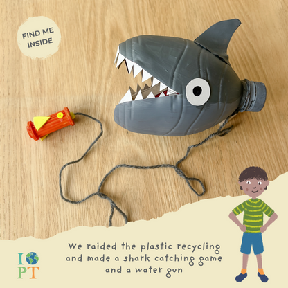 Sustainable Montessori toy: UNDER THE SEA - Children’s eco activity kit (Age 5+) | KIDDYKIND