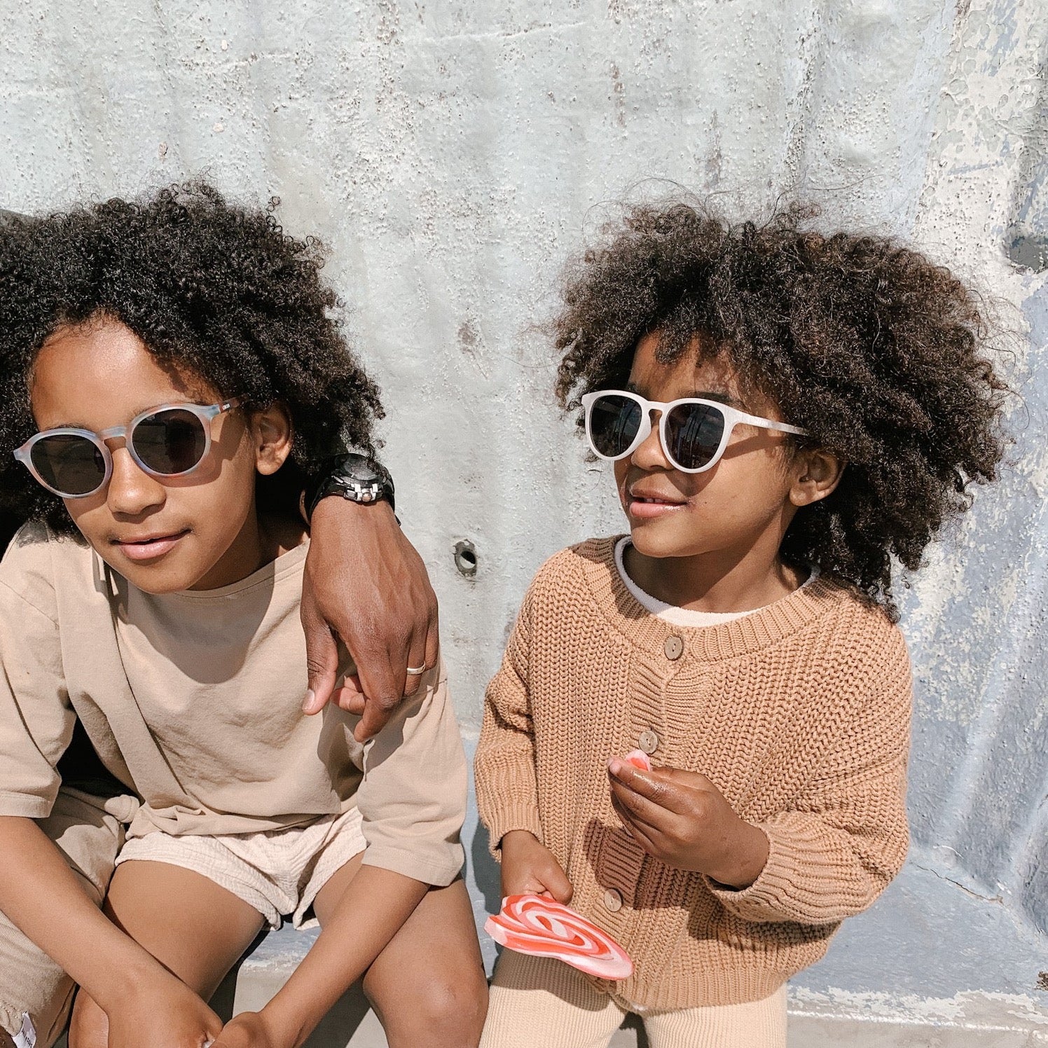 Kids Polarized Sunglasses 5+ years - Easton | Faded Rainbow