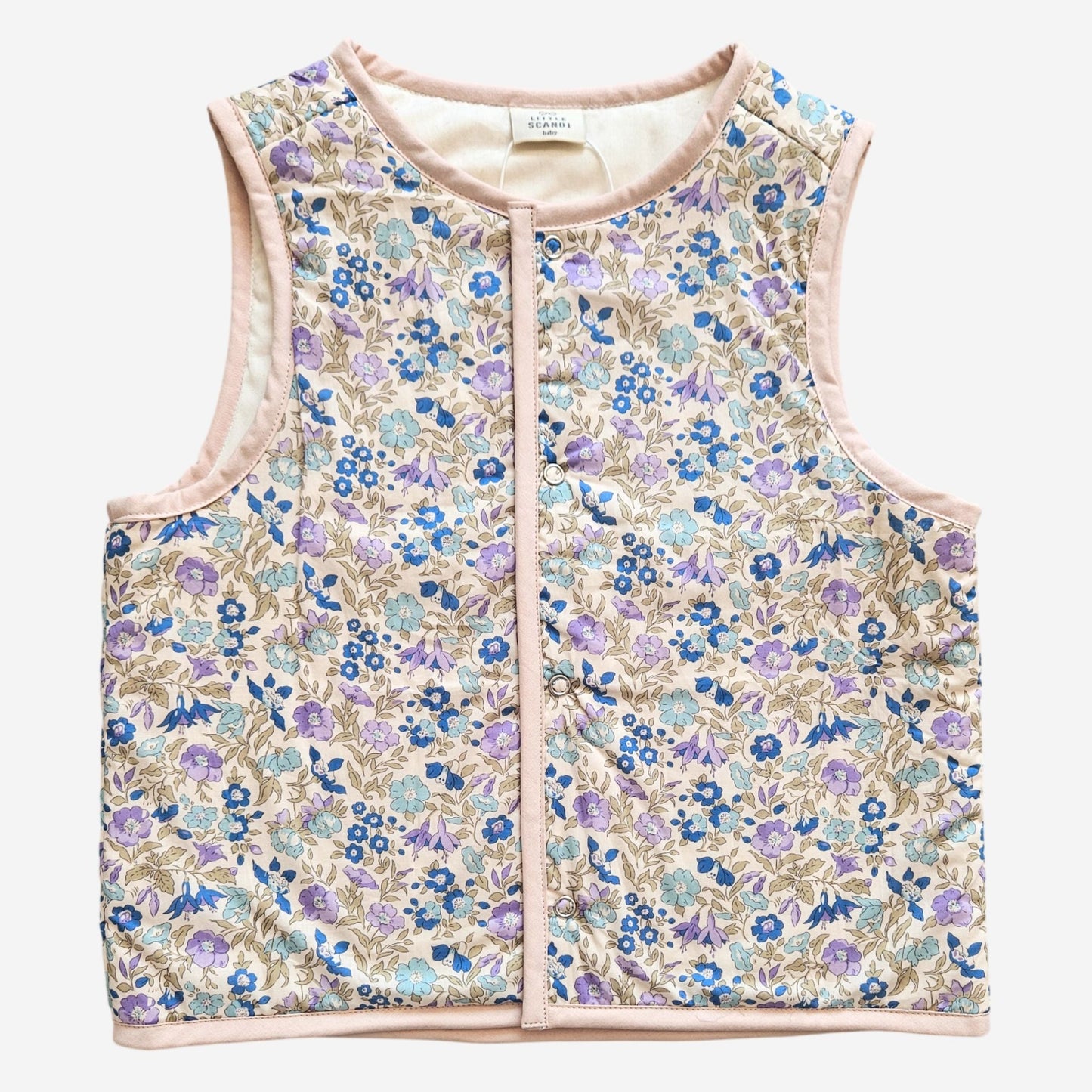 Kids Stylish Vest for babies and children in a cosy Scandinavian style by Little Scandi baby