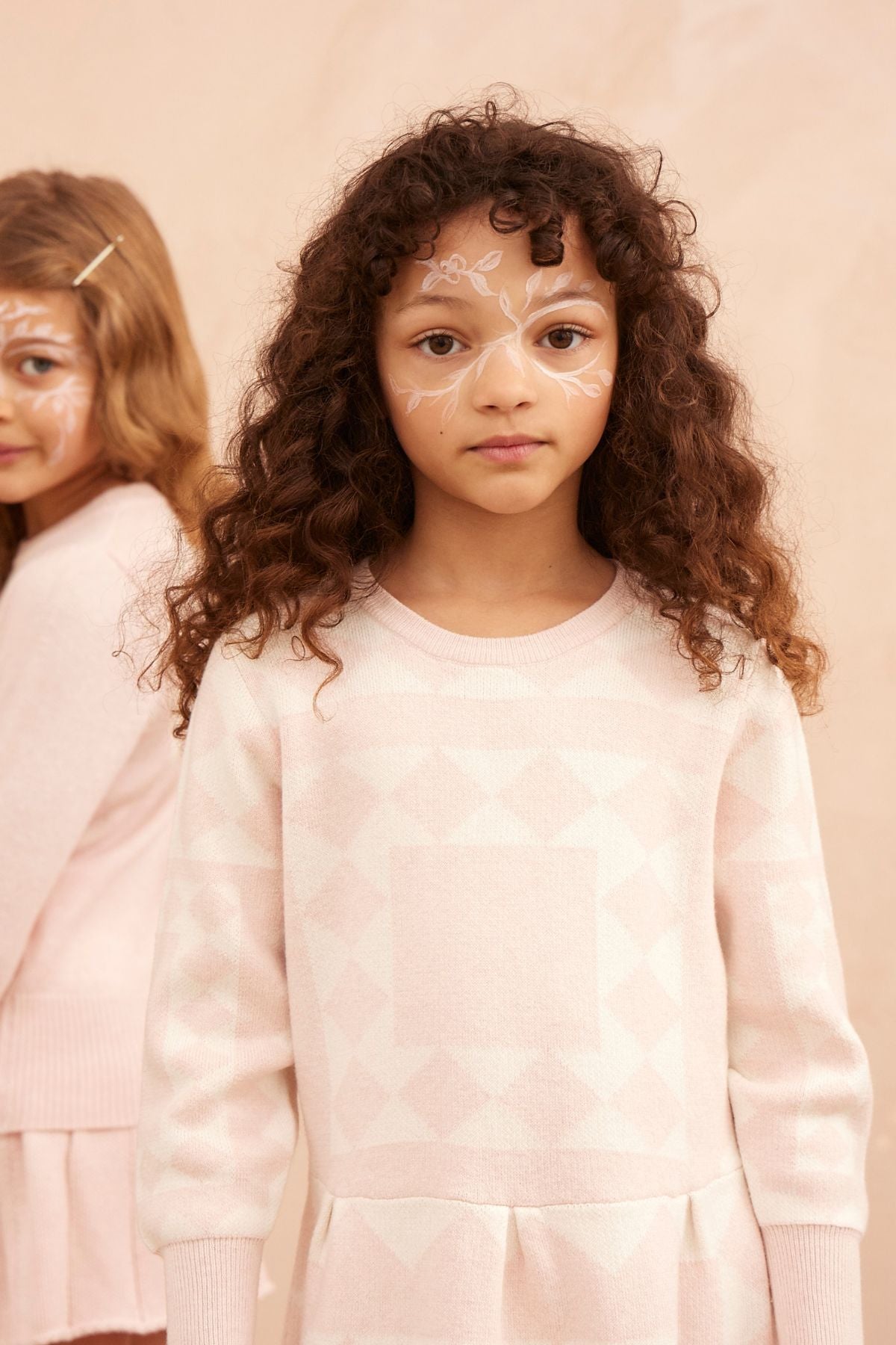 Aztec Dress | Blush by MIKA & MILO, organic cotton, vetted by KIDDYKIND