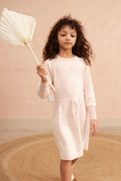 Chestnut Leaves Dress | Blush