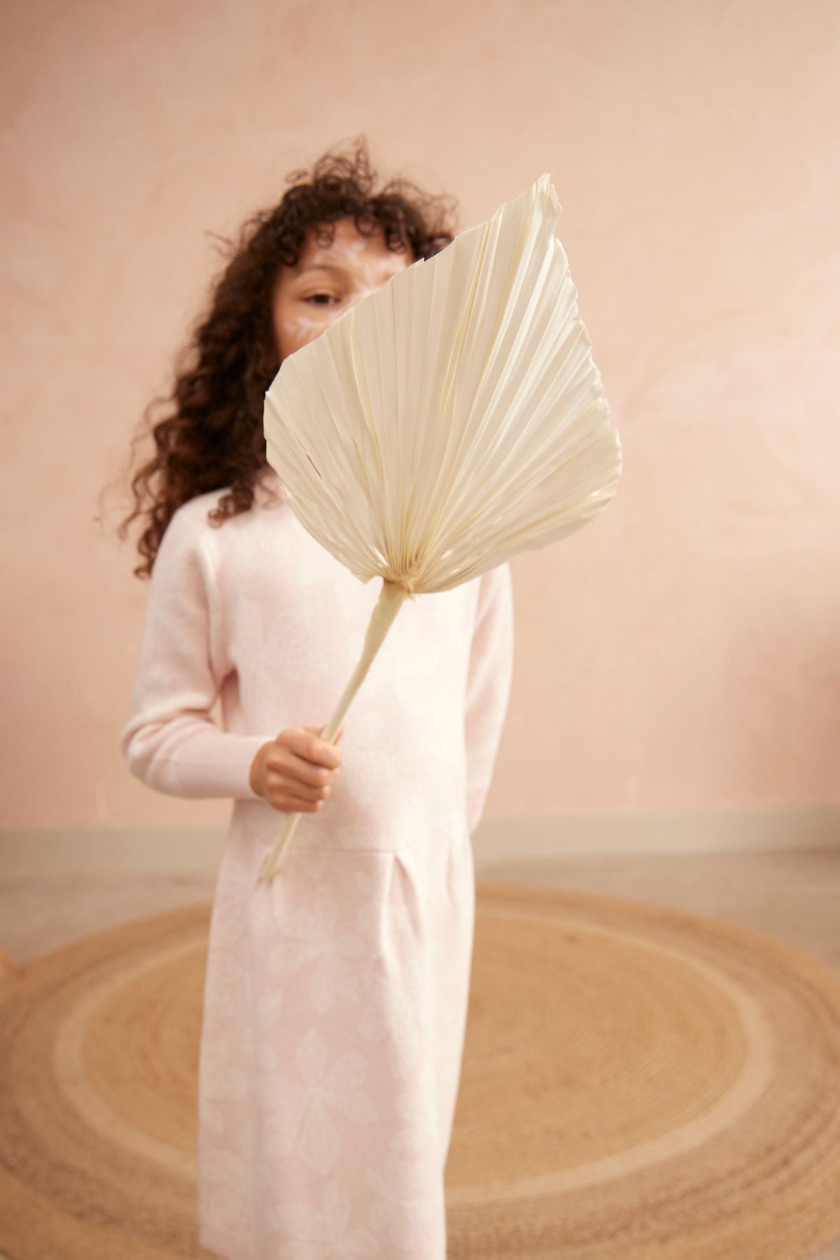 Chestnut Leaves Dress | Blush