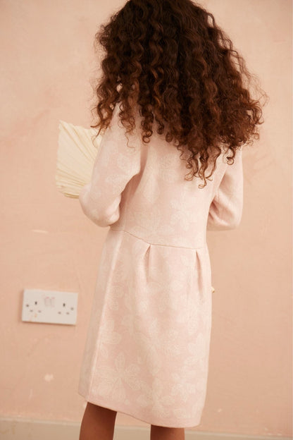 Chestnut Leaves Dress | Blush