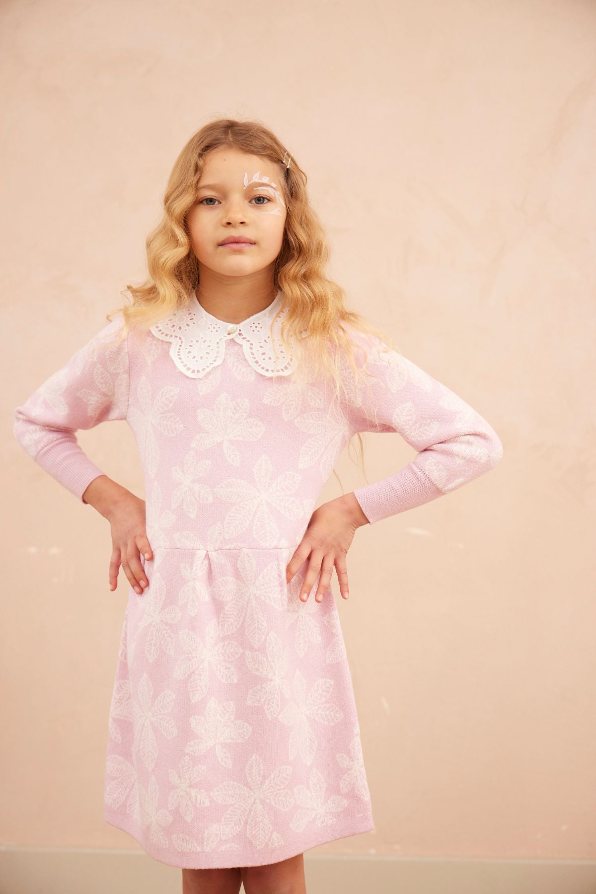 Chestnut Leaves Dress | Bubble Gum