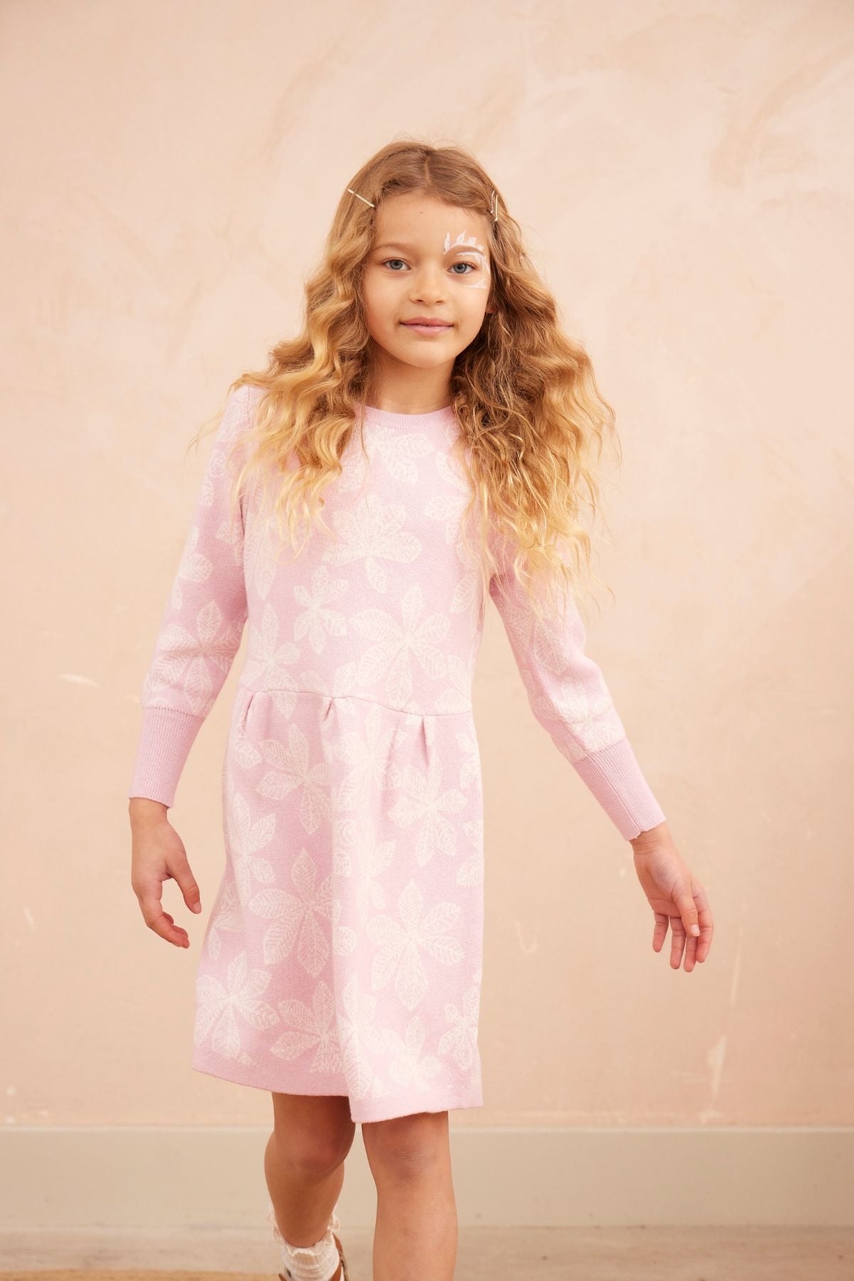 Chestnut Leaves Dress | Bubble Gum