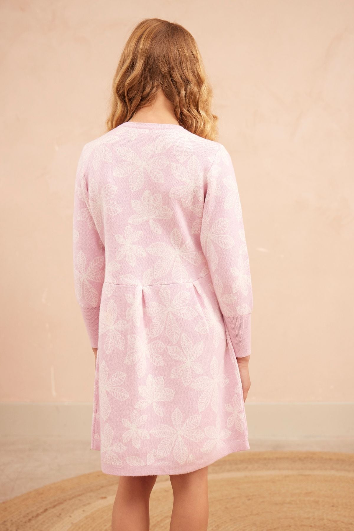 Chestnut Leaves Dress | Bubble Gum