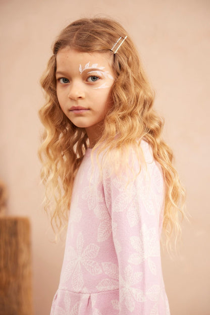 Chestnut Leaves Dress | Bubble Gum